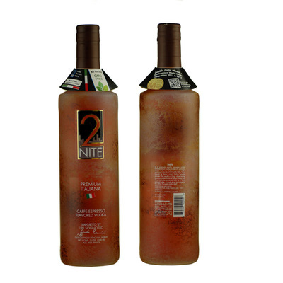 【酒廠直供 2個夜晚 意大利原裝進口 2個夜晚伏特加 咖啡味 1000ml】價格,廠家,圖片,洋酒,廣州歐逸品商貿(mào)-